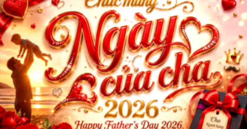 Ngày của Cha 2026: Lời chúc hay và ý nghĩa 'Có cha là có tất cả'