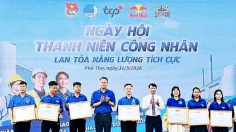 Ngày hội thanh niên công nhân tại Phú Thọ với nhiều hoạt động ý nghĩa