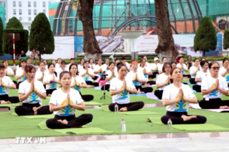 Ngày Quốc tế Yoga hướng tới xây dựng xã hội khỏe mạnh, hạnh phúc