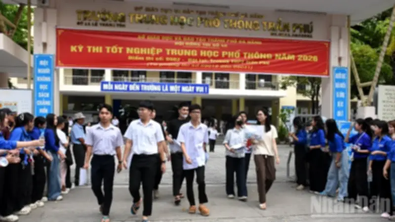 Ngày thi đầu tiên diễn ra an toàn, nghiêm túc, không có vi phạm quy chế