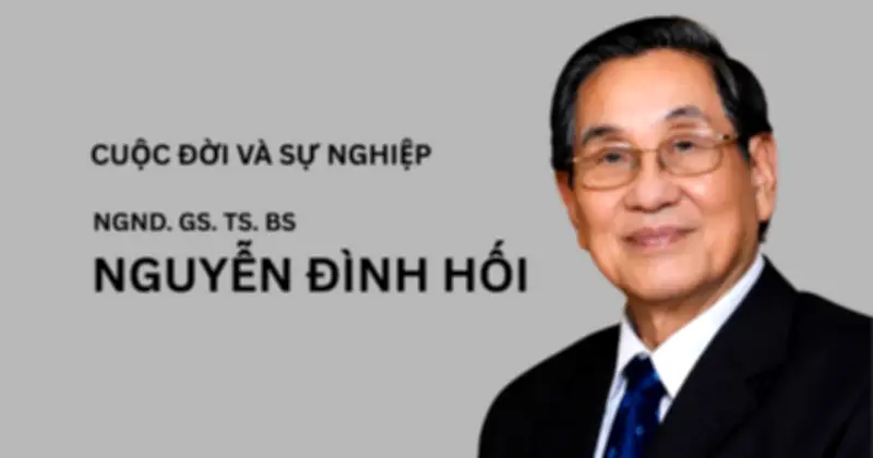 Nhà giáo nhân dân Nguyễn Đình Hối từ trần, để lại di sản y học lớn