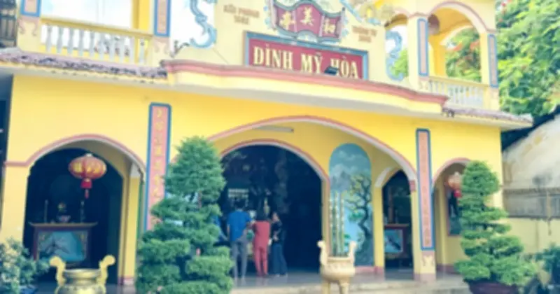 Đình Mỹ Hòa: Dấu ấn văn hóa làng xã Nam bộ giữa lòng TP.HCM