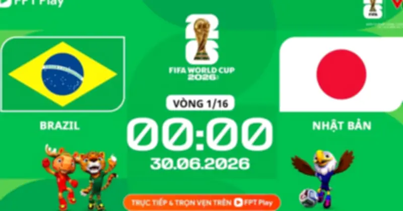 Nhận định Brazil vs Nhật Bản: Căng thẳng, kết quả sít sao tại World Cup 2026