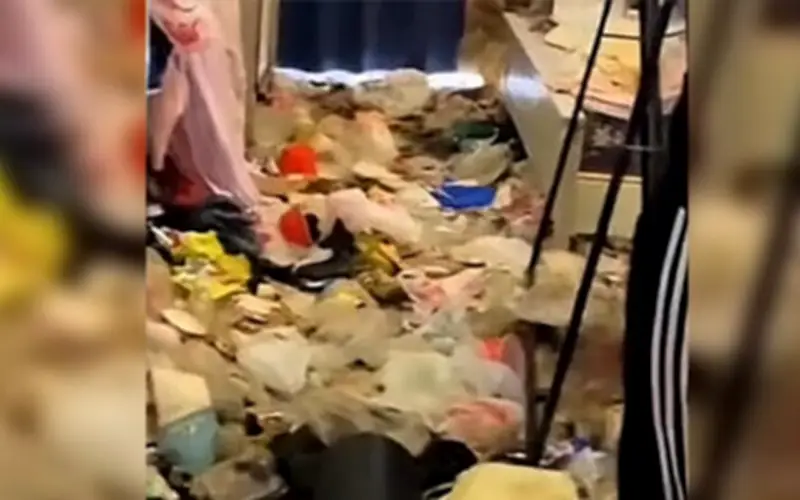 Nhân viên môi giới sốc nặng khi thấy căn hộ cho thuê ngập rác và chó bị bỏ rơi