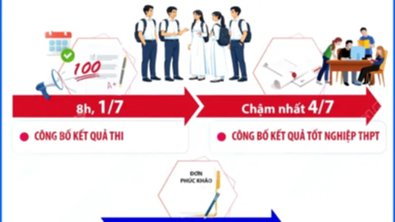 Những mốc thời gian học sinh cần lưu ý sau kỳ thi tốt nghiệp THPT năm 2026