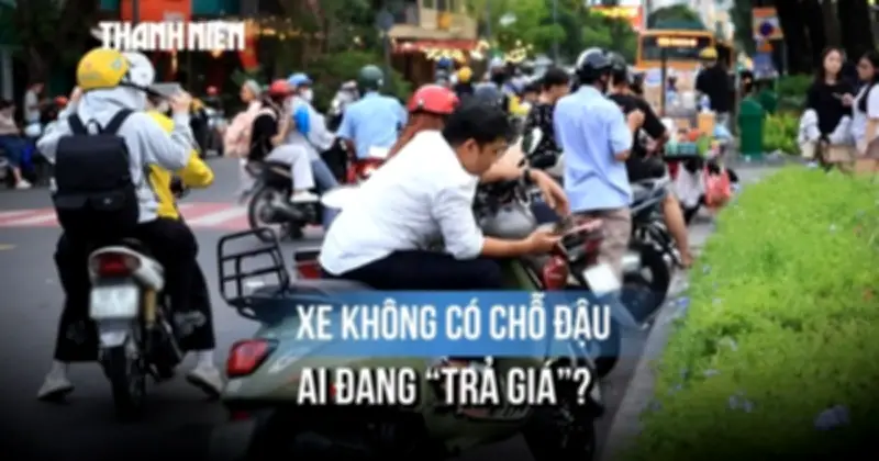 Nỗi khổ thiếu bãi giữ xe ở TP.HCM: Mất thời gian, ảnh hưởng kinh doanh và giao thông công cộng
