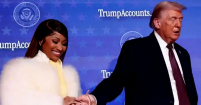 Nicki Minaj bị chỉ trích vì đăng ảnh AI chúc mừng sinh nhật ông Trump