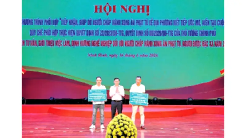 Ninh Bình hỗ trợ gần 400 người hoàn lương vay hơn 38 tỷ đồng