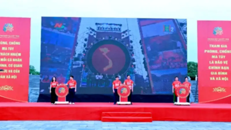 Ninh Bình hưởng ứng Tháng hành động phòng, chống ma túy 2026 với nhiều hoạt động ý nghĩa