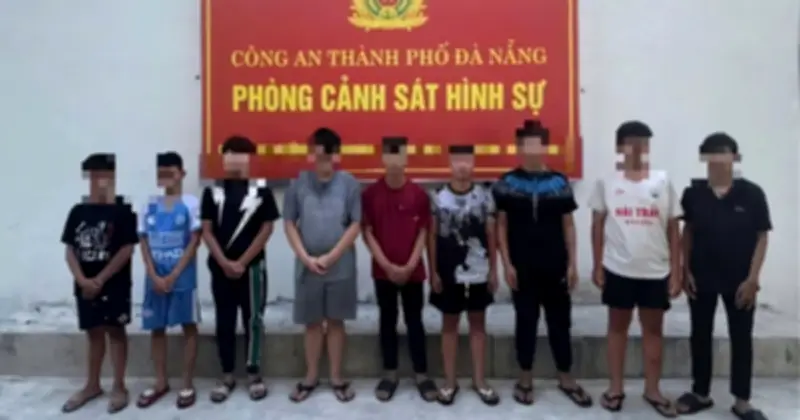 Đà Nẵng làm rõ nhóm 9 thanh thiếu niên mang đao truy đuổi, trộm xe máy