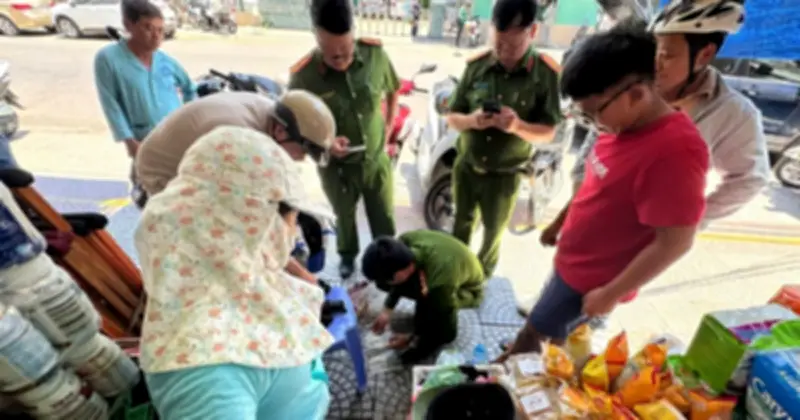 Đà Nẵng: Đột kích tiệm tạp hóa, thu giữ hàng trăm dụng cụ ma túy