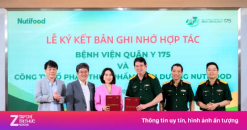 Nutifood và Bệnh viện Quân y 175 hợp tác nghiên cứu dinh dưỡng lâm sàng