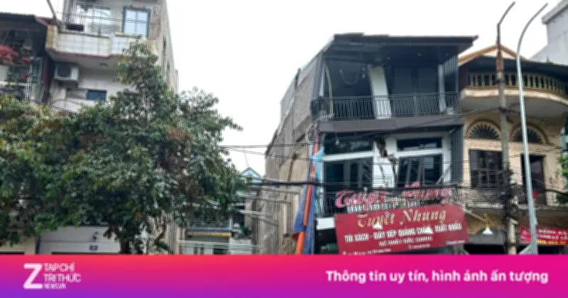 Đào móng xây nhà khiến nhà hàng xóm nứt toác, nghiêng lún ở Bắc Ninh