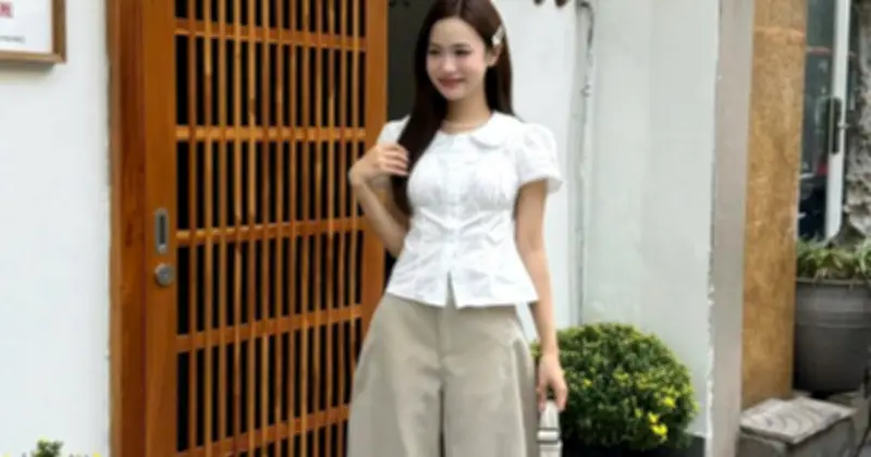 Áo tay ngắn mùa hè: Xu hướng thời trang nữ tính và phong cách
