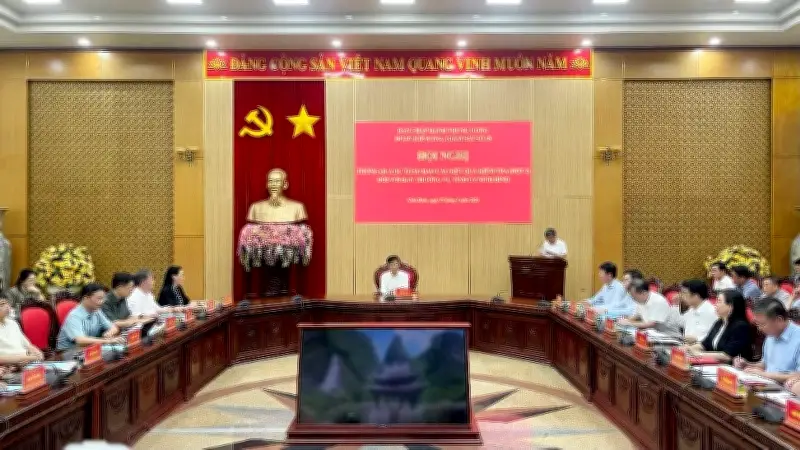 Đoàn giám sát số 18 thông báo kết quả kiểm tra tại Ninh Bình
