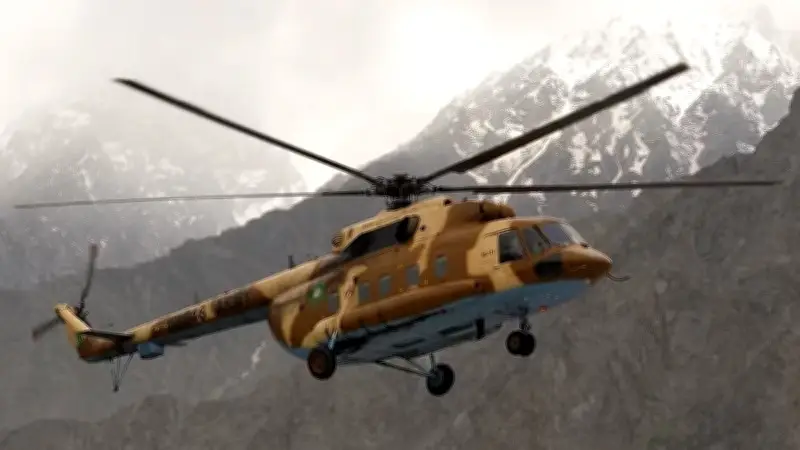 Pakistan điều tra vụ rơi trực thăng Mi-17 làm 2 phi công thiệt mạng