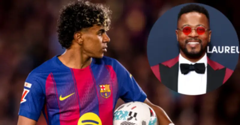 Patrice Evra, cựu sao M.U, tuyên bố 'nuốt chửng' Lamine Yamal