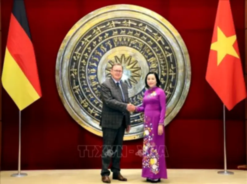 Phó Chủ tịch Quốc hội hội đàm với Phó Chủ tịch Quốc hội Đức Bodo Ramelow