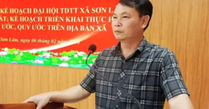 Phó chủ tịch xã Sơn Lâm đầu thú vì nhận hối lộ