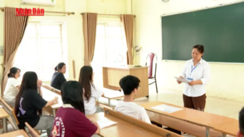 Phú Thọ: Gần 48.000 thí sinh làm thủ tục dự thi tốt nghiệp THPT 2026