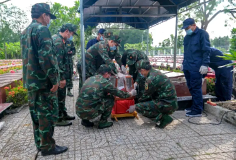 Phú Thọ: Lấy mẫu ADN xác định danh tính 24 hài cốt liệt sỹ chưa rõ thông tin