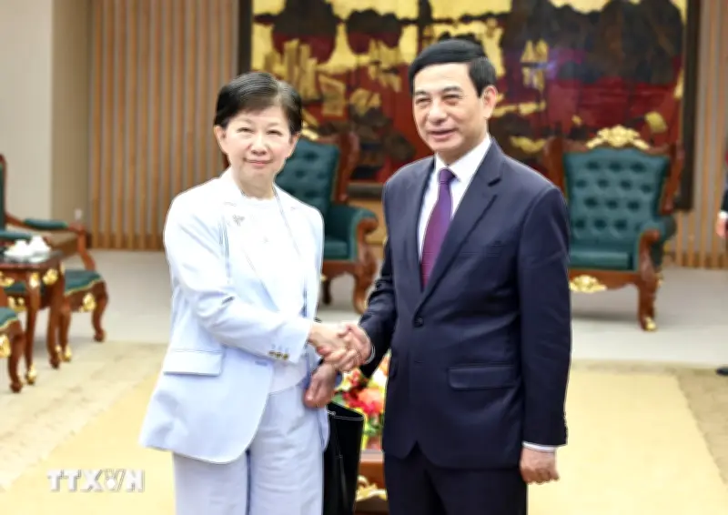 Phó Thủ tướng Phan Văn Giang tiếp Phó Tổng Thư ký LHQ phụ trách giải trừ quân bị