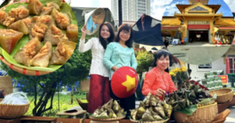 Phiên chợ Tết Đoan Ngọ độc đáo 'chợ trong chợ' tại chợ Bình Tây, TP.HCM