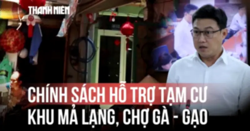 Phường Bến Thành hỗ trợ tạm cư tới 24 triệu/tháng cho dự án chỉnh trang Mả Lạng, chợ Gà - Gạo