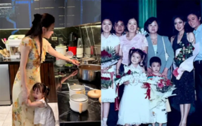 Phương Oanh khoe con gái bám mẹ, Lệ Phương nhớ bạn cũ