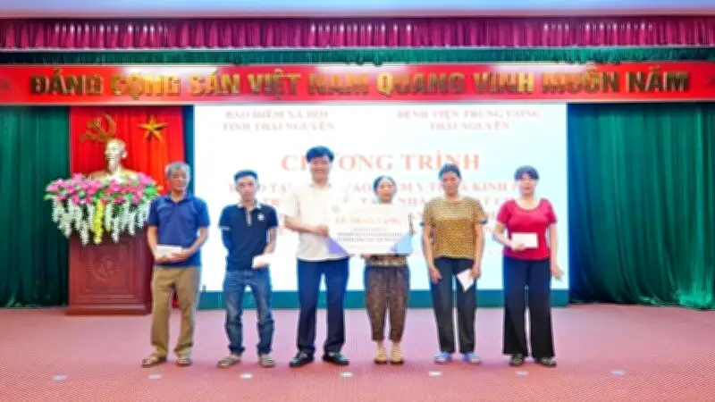 Phường Sông Công: 100% dân số có bảo hiểm y tế nhờ chương trình an sinh