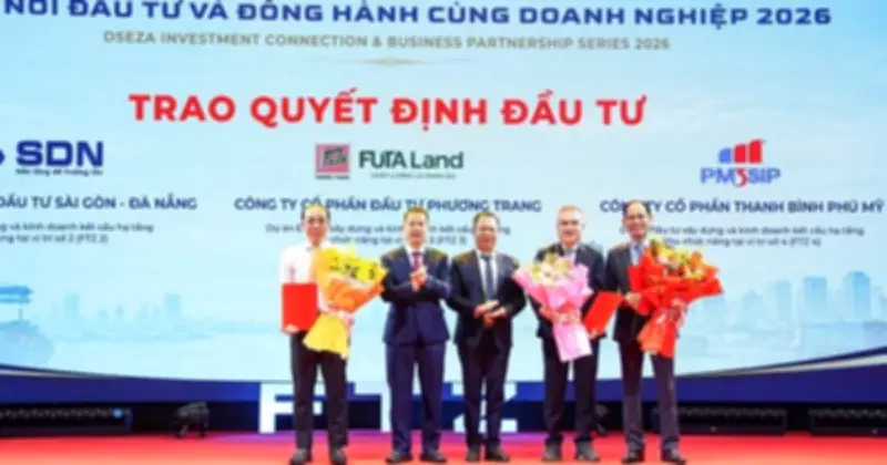Phương Trang đầu tư gần 8.200 tỉ đồng xây hạ tầng khu số 3 FTZ Đà Nẵng