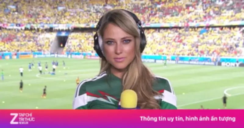 'Phóng viên quyến rũ nhất World Cup 2014' tái xuất ở Mexico