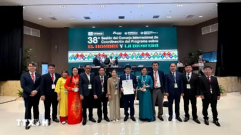 Phong Nha - Kẻ Bàng được UNESCO vinh danh là Khu dự trữ sinh quyển thế giới