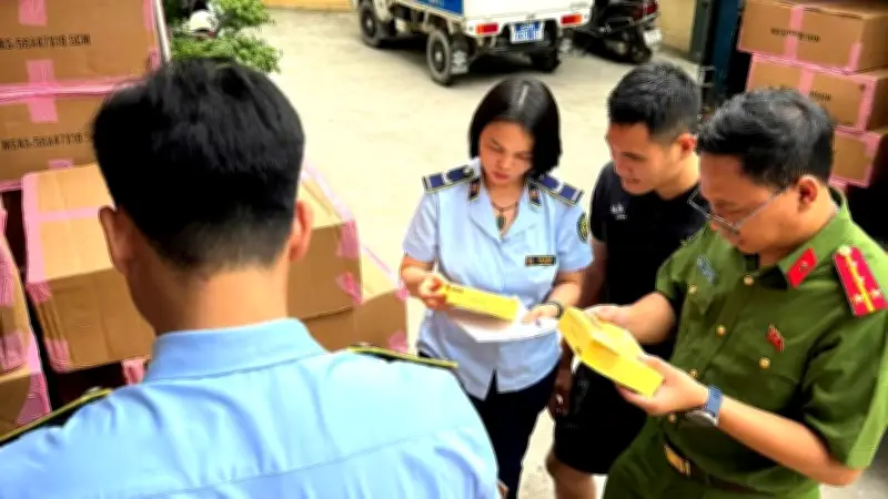 Phát hiện 57.000 mặt nạ giả nhãn hiệu BANOBAGI tại Hà Nội