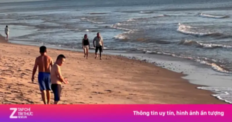 Phát hiện thi thể nam giới trôi dạt vào bờ biển Đá Nhảy, Quảng Trị