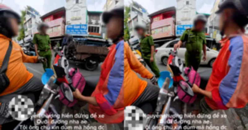Phát ngôn 'Bắt hết đi' trong quán bún gây tranh cãi khi shipper lớn tuổi bị xử lý