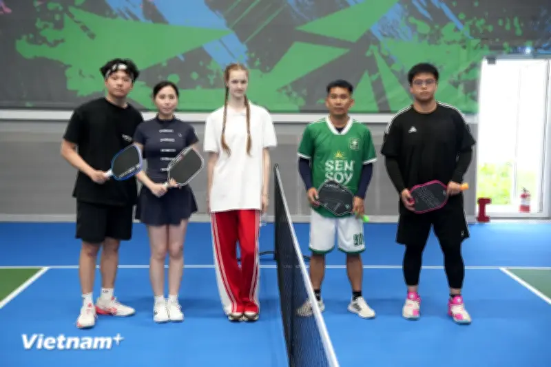 Pickleball lan tỏa tinh thần thể thao người Việt tại Nga