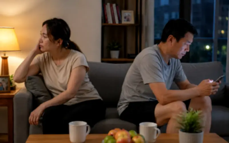 Qua tuổi 40, tôi coi chồng như người bạn sống cùng nhà