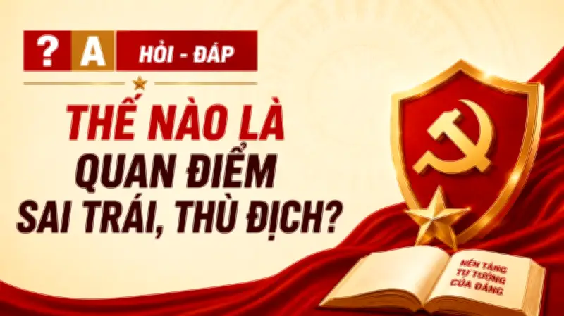 Quan điểm sai trái, thù địch: Biểu hiện và các nhóm đối tượng chống phá