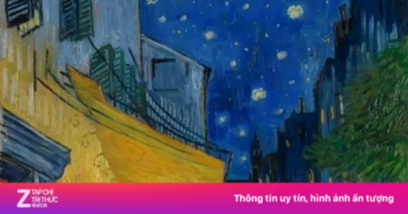 Quán cà phê nơi Van Gogh tìm thấy sắc màu của màn đêm