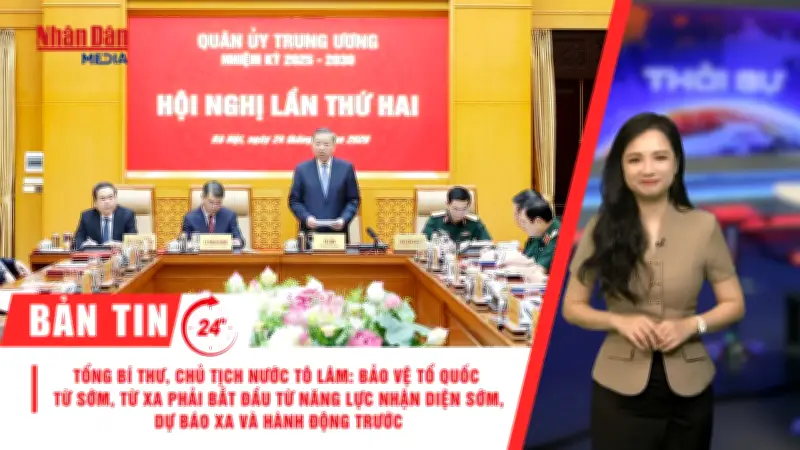 Quân ủy Trung ương họp phiên thứ hai, thông qua báo cáo quân sự quốc phòng