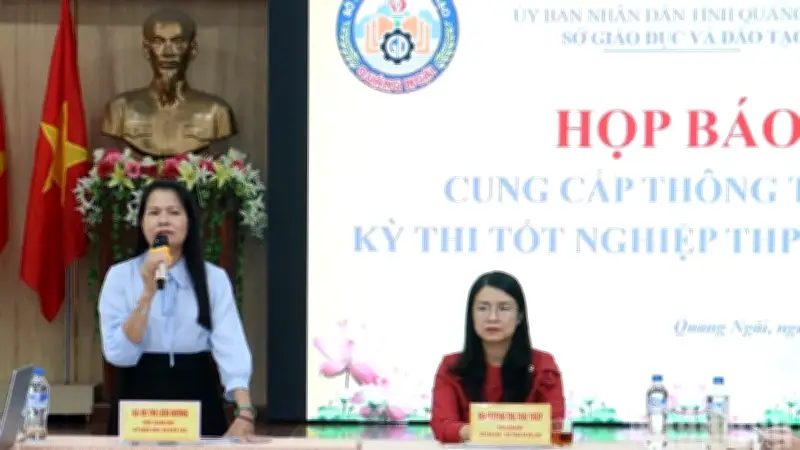 Quảng Ngãi: Hơn 20.700 thí sinh đăng ký thi tốt nghiệp THPT 2026