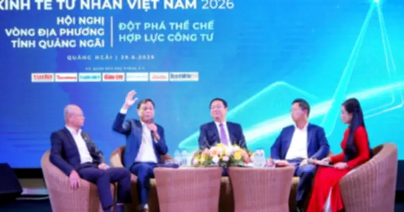Quảng Ngãi tìm động lực mới cho kinh tế tư nhân tại VPSF 2026
