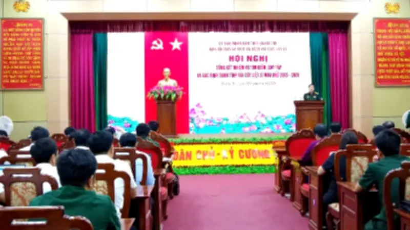 Quảng Trị quy tập 151 hài cốt liệt sĩ trong mùa khô 2025-2026