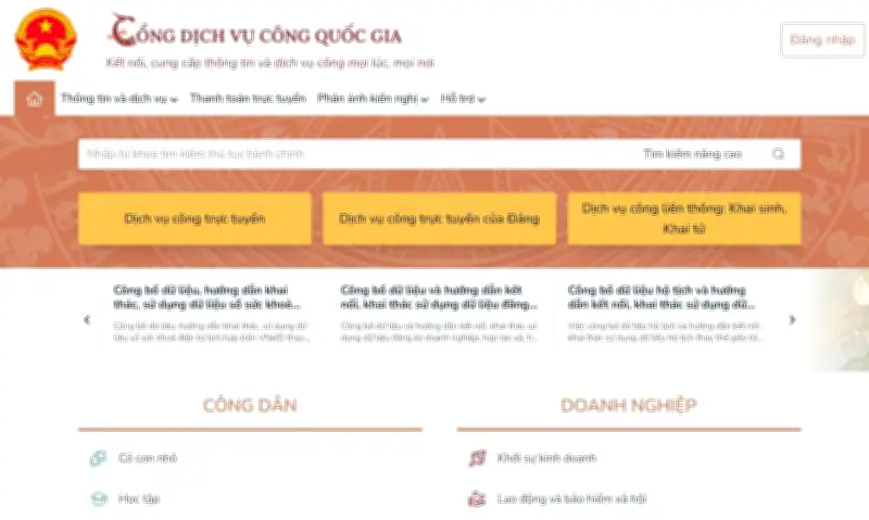 Quy chế quản lý, vận hành, khai thác Cổng Dịch vụ công quốc gia