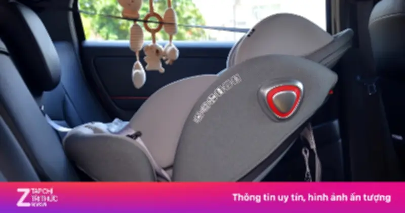 Quy định ghế trẻ em trên ôtô từ 1/7: Phụ huynh cần lưu ý gì?