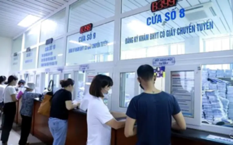 Quy định mới về mức hưởng BHYT khi khám chữa bệnh cùng tuyến và trái tuyến từ 2026