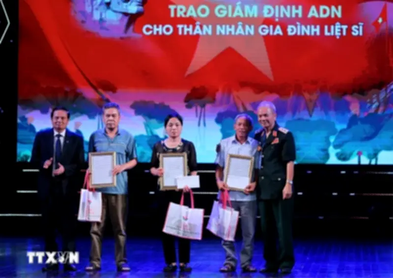 Quy trình phối hợp xác định danh tính hài cốt liệt sĩ còn thiếu thông tin bằng giám định ADN