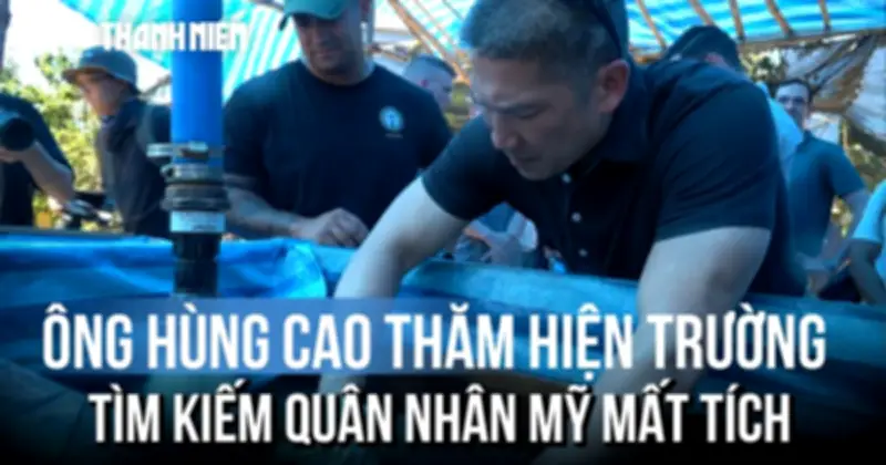 Quyền Bộ trưởng Hải quân Mỹ thăm hiện trường tìm kiếm quân nhân mất tích tại Quảng Trị