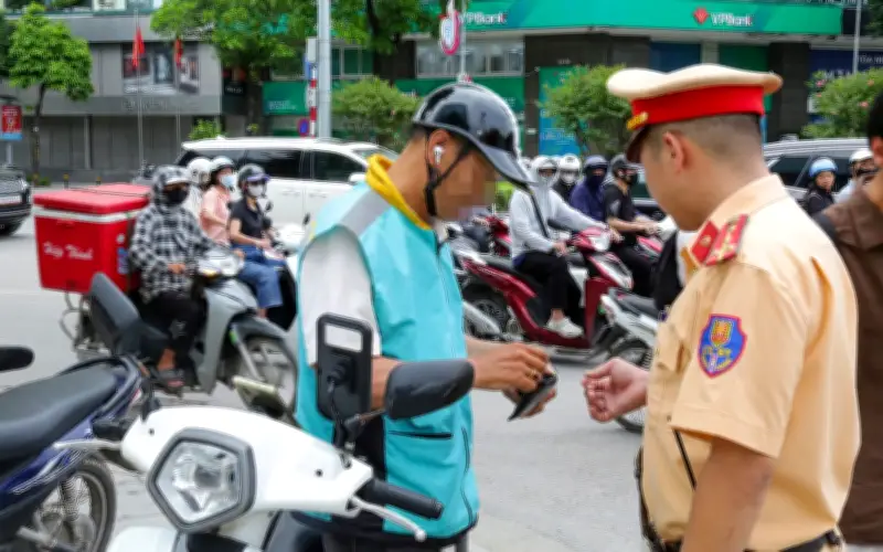 Ra đường vi phạm điều này, nhiều người đi xe máy bị phạt đến 1.000.000 đồng